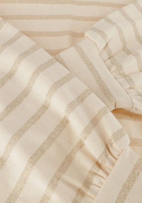 Gebroken wit SUMMUM Trui BALLOON SLEEVE TOP GLITTER STRIPE HEAVY JERSEY Gebroken wit SUMMUM Trui BALLOON SLEEVE TOP GLITTER STRIPE HEAVY JERSEY - large