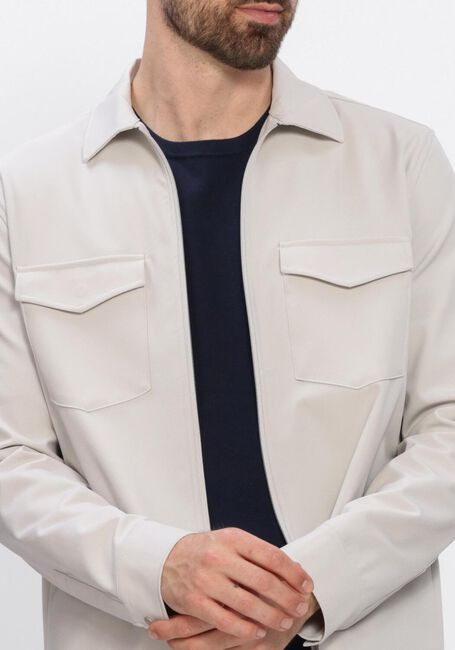 Beige BLUE INDUSTRY Overshirt BLUE INDUSTRY SHIRTJACKET - large
