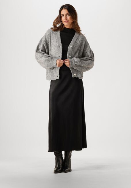 Zwarte MSCH COPENHAGEN Midirok MSCHNICOLETTE ULLAS SKIRT - large