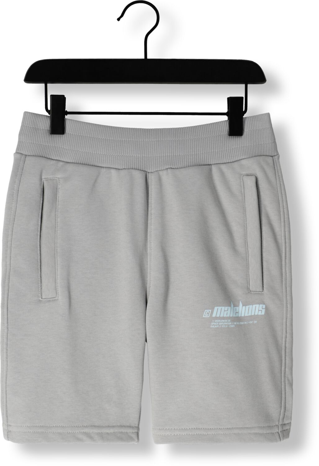 MALELIONS Jongens Broeken Worldwide Shorts Grijs