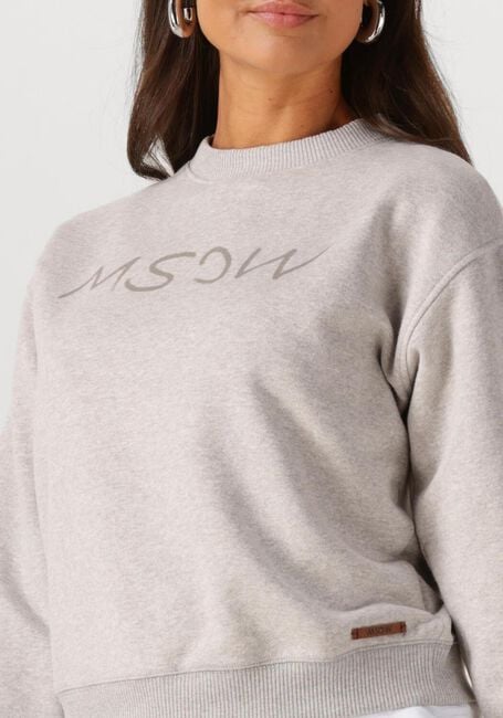 Grijze MOSCOW Trui 57-04 LOGO - large
