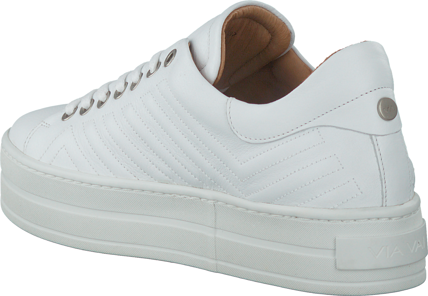 Witte VIA VAI Sneakers 4920101 - Omoda.nl