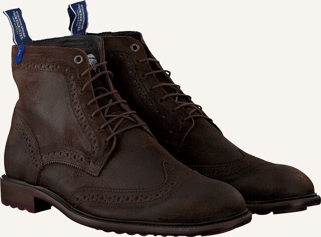 Bruine FLORIS VAN BOMMEL Veterboots 10506 Bruine FLORIS VAN BOMMEL Veterboots 10506 - large