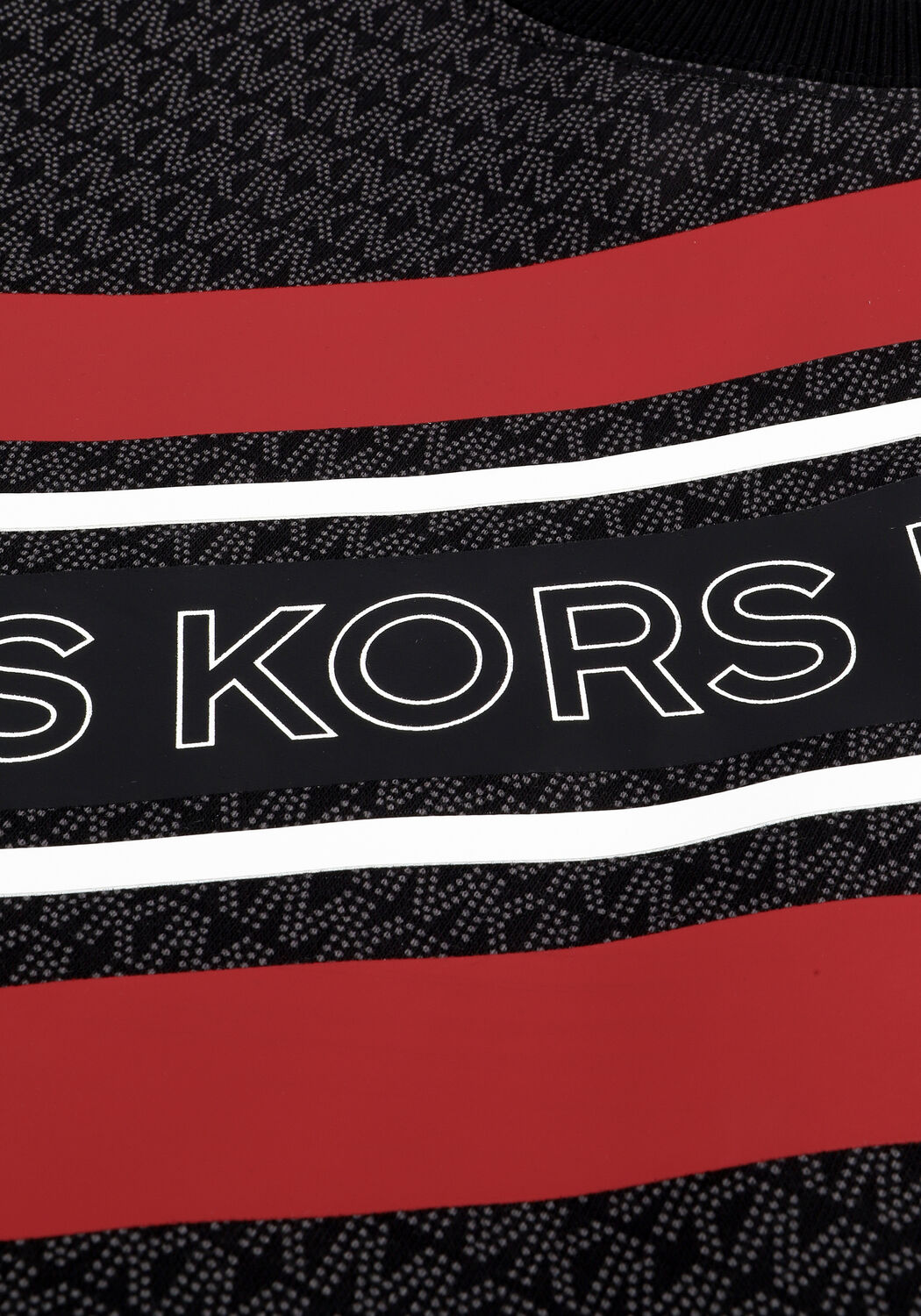 Bruine MICHAEL KORS Sweater UNISEX MKGO GRPHC SWTSHRT - large