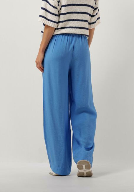 Blauwe MSCH COPENHAGEN Wijde broek MSCHAUDIA PANTS - large