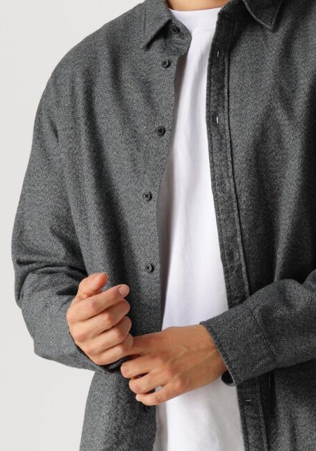 Donkerblauwe SELECTED HOMME Casual overhemd SLHREG-OWEN FLANNEL MIX SHIRT - large