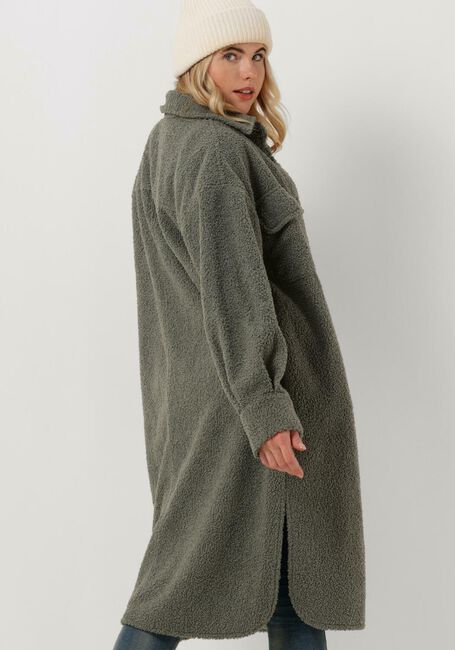Groene CIRCLE OF TRUST Teddy jas TEDDY COAT - large