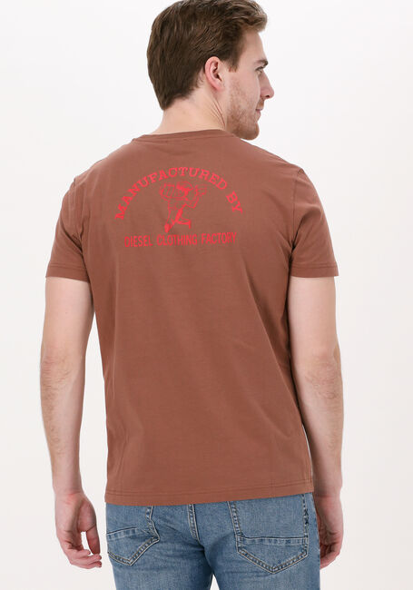 Bruine DIESEL T-shirt T-DIEGOR-C9 - large