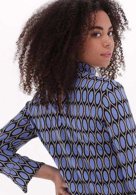 Lichtblauwe ANA ALCAZAR T-shirt PULLOVER TURTLENECK - large