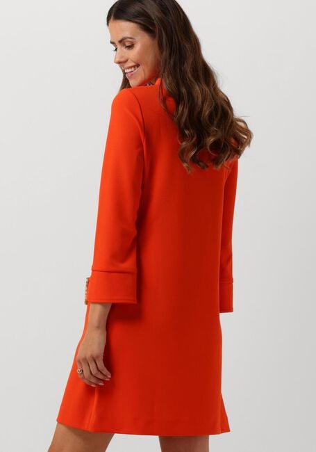 Oranje ANA ALCAZAR Mini jurk A DRESS LEO CLASP - large