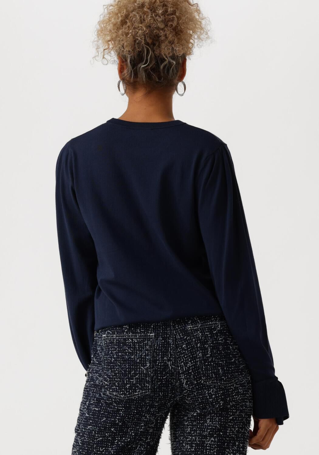 FABIENNE CHAPOT Dames Truien & Vesten Molly Button Pullover Blauw