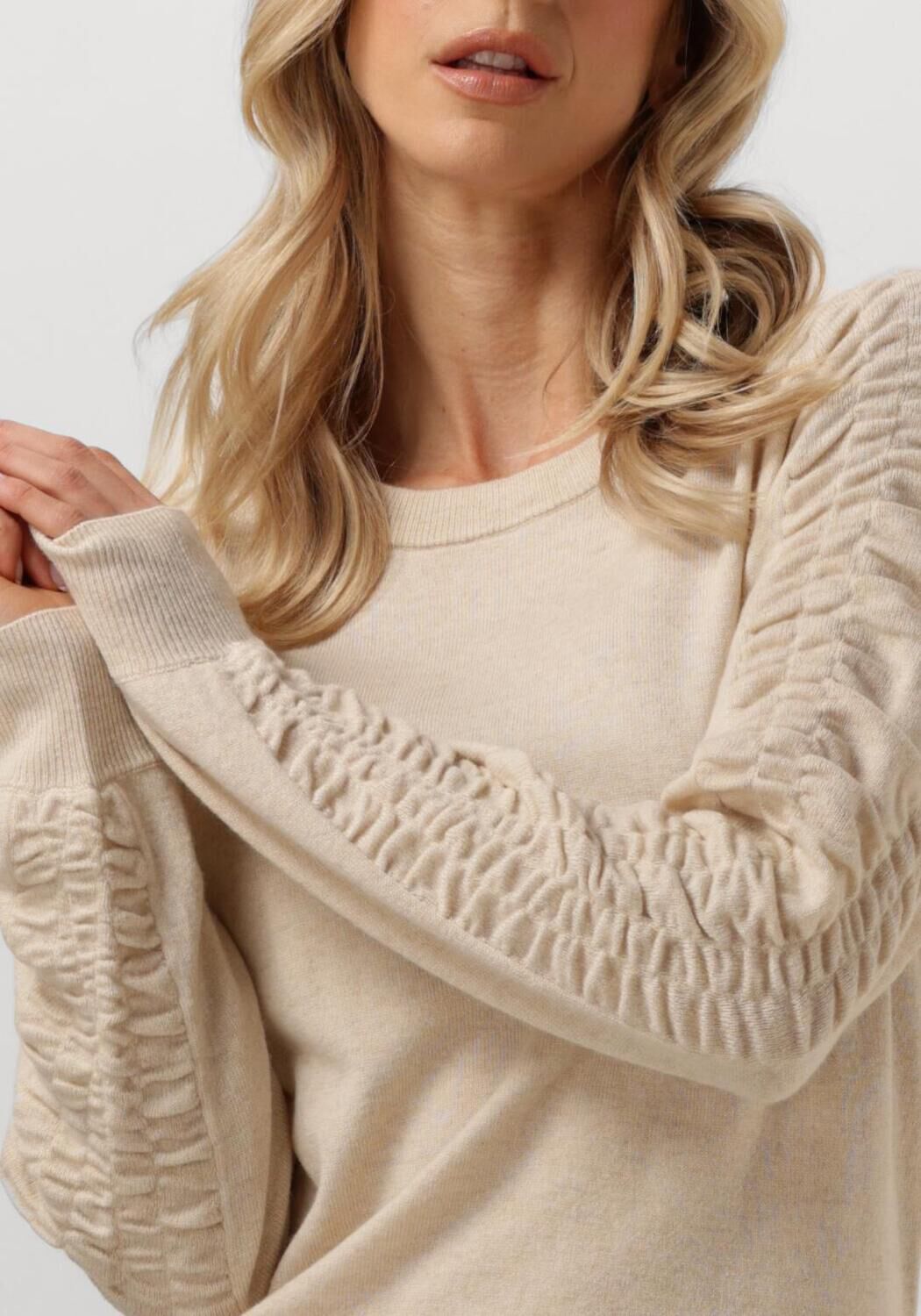 DANTE6 Dames Truien & Vesten Pardon Fancy Sweater Beige