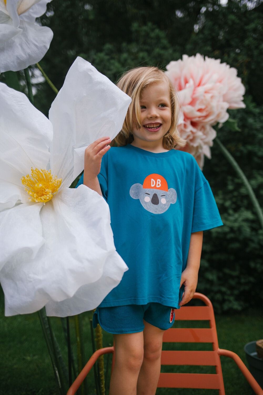 Blauwe DAILY BRAT T-shirt KODA KOALA T-SHIRT - large