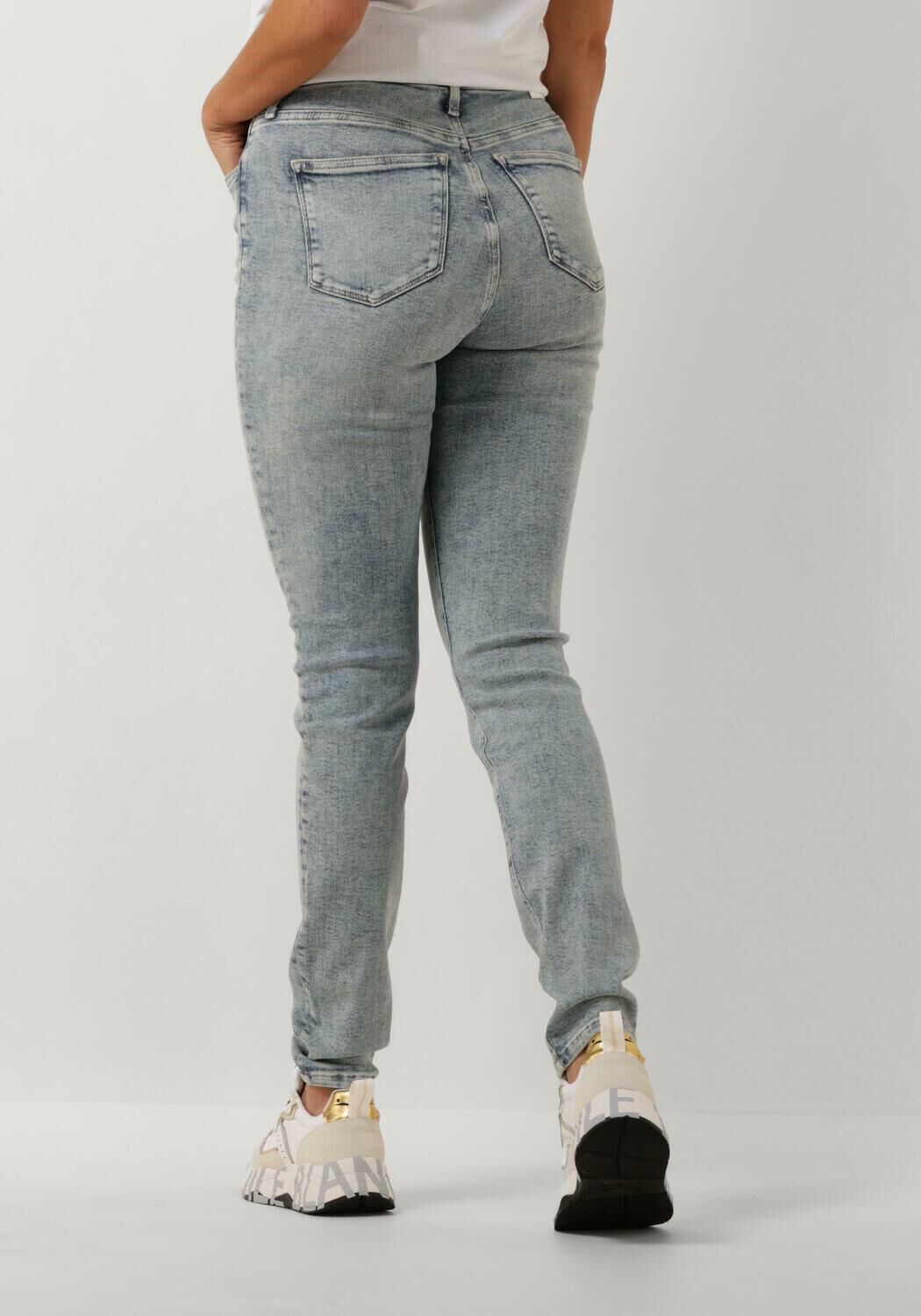 CALVIN KLEIN Dames Jeans High Rise Skinny Lichtblauw