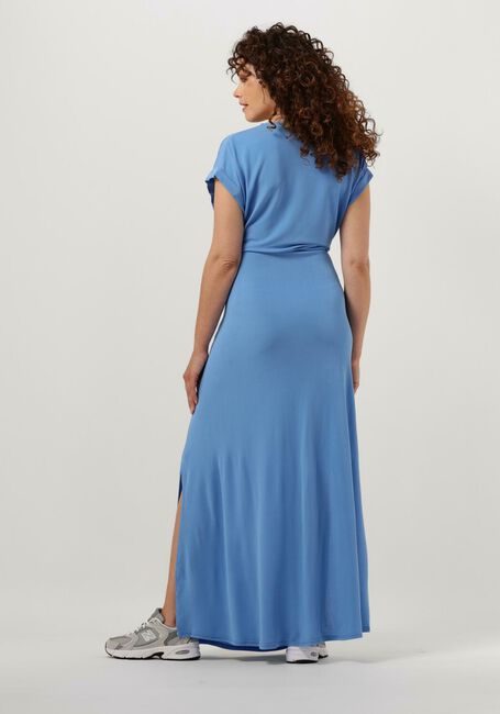 Lichtblauwe SECOND FEMALE Maxi jurk AREZZO DRESS - large