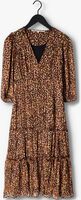 Bruine SECOND FEMALE Maxi jurk NUTMEG DRESS - medium