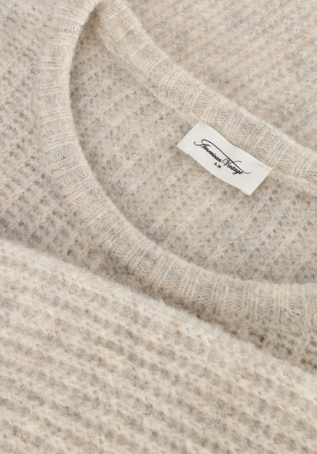 Lichtgrijze AMERICAN VINTAGE Trui EAST H - large