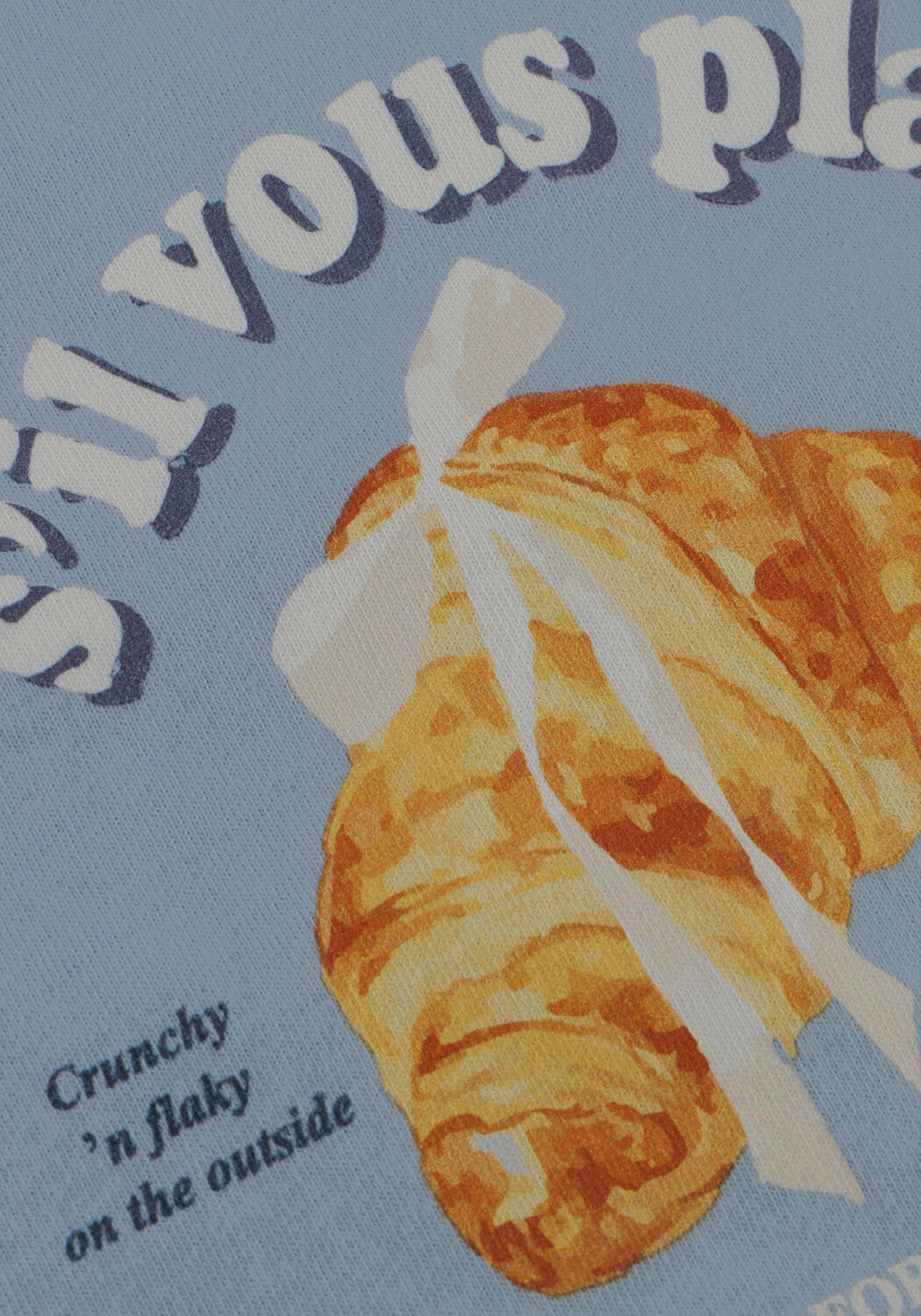 Lichtblauwe THE NEW T-shirt TNSTSOL - large