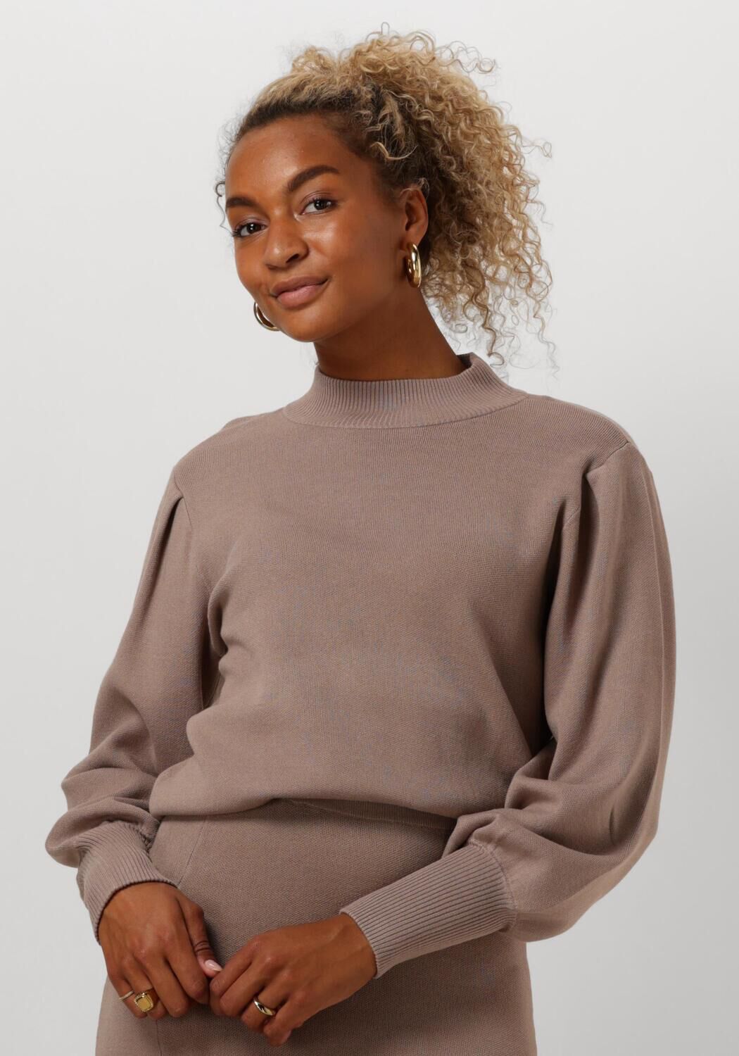 Y.A.S. Dames Truien & Vesten Yasfonny Ls Knit Pullover Creme