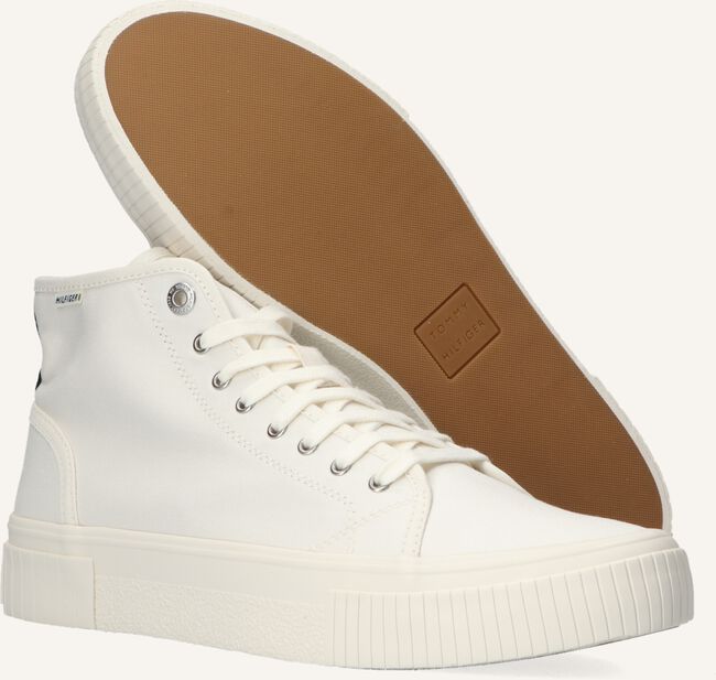 Witte TOMMY HILFIGER Hoge sneakers ELEVATED SEASONAL MIDCUT Witte TOMMY HILFIGER Hoge sneakers ELEVATED SEASONAL MIDCUT - large
