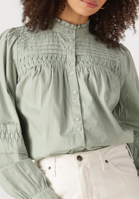 Groene Y.A.S. Blouses YASCREAMA LS SHIRT S. - large