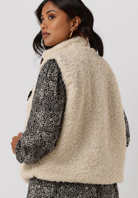 Ecru POM AMSTERDAM Gilet GILET 7124 - large