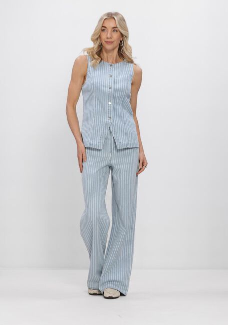 Blauwe OBJECT Jeans OBJSANNI MW WIDE JEANS - large