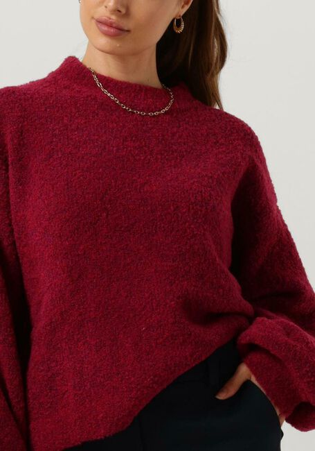 Rode NOTRE-V Trui NV-CLARICE BOUCLE KNIT BLOUSE - large