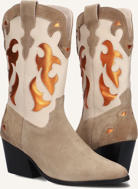 Bruine OMODA Cowboylaarzen LPLOLA-15 Bruine OMODA Cowboylaarzen LPLOLA-15 - large