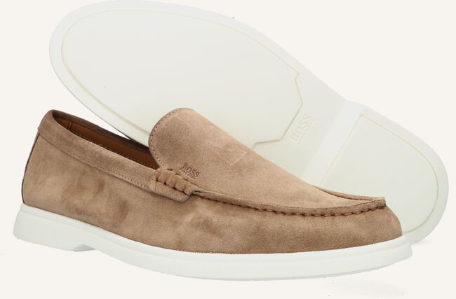 Taupe BOSS Instappers SIENNE MOCC SD Taupe BOSS Instappers SIENNE MOCC SD - large