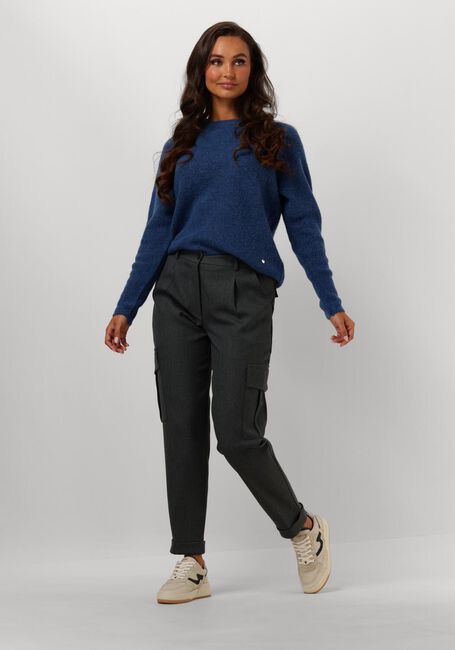 Blauwe MOS MOSH Trui TAMMY THORA KNIT Blauwe MOS MOSH Trui TAMMY THORA KNIT - large