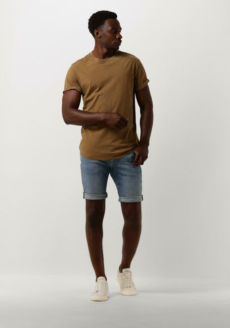 Blauwe G-STAR RAW Shorts 3301 SLIM SHORT - large