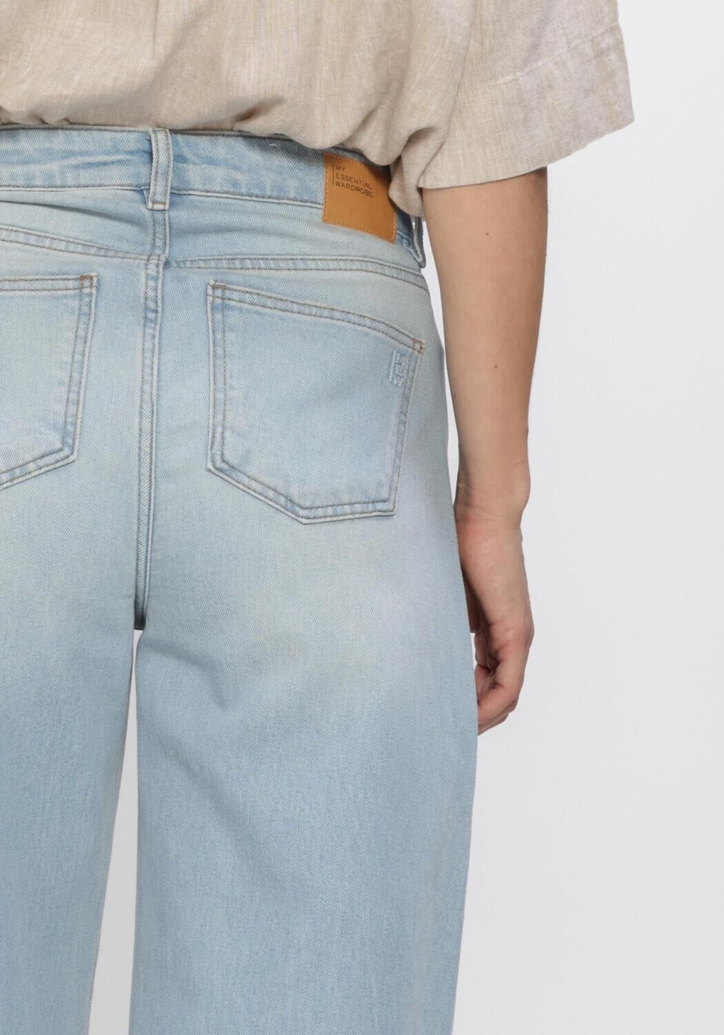 Blauwe MY ESSENTIAL WARDROBE Broeken MWLUCY 139 LOOSE BARREL - large