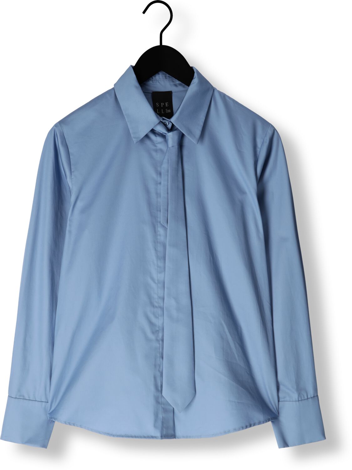ACCESS Dames Blouses D44-7003-420 Lichtblauw