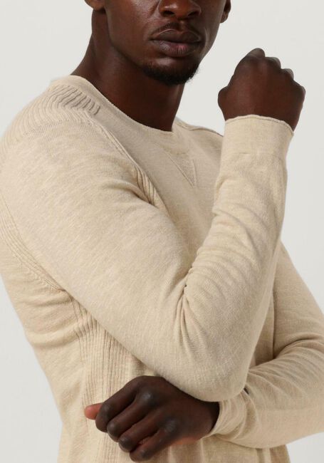 CAST IRON CREWNECK LINEN COTTON SLUB - large