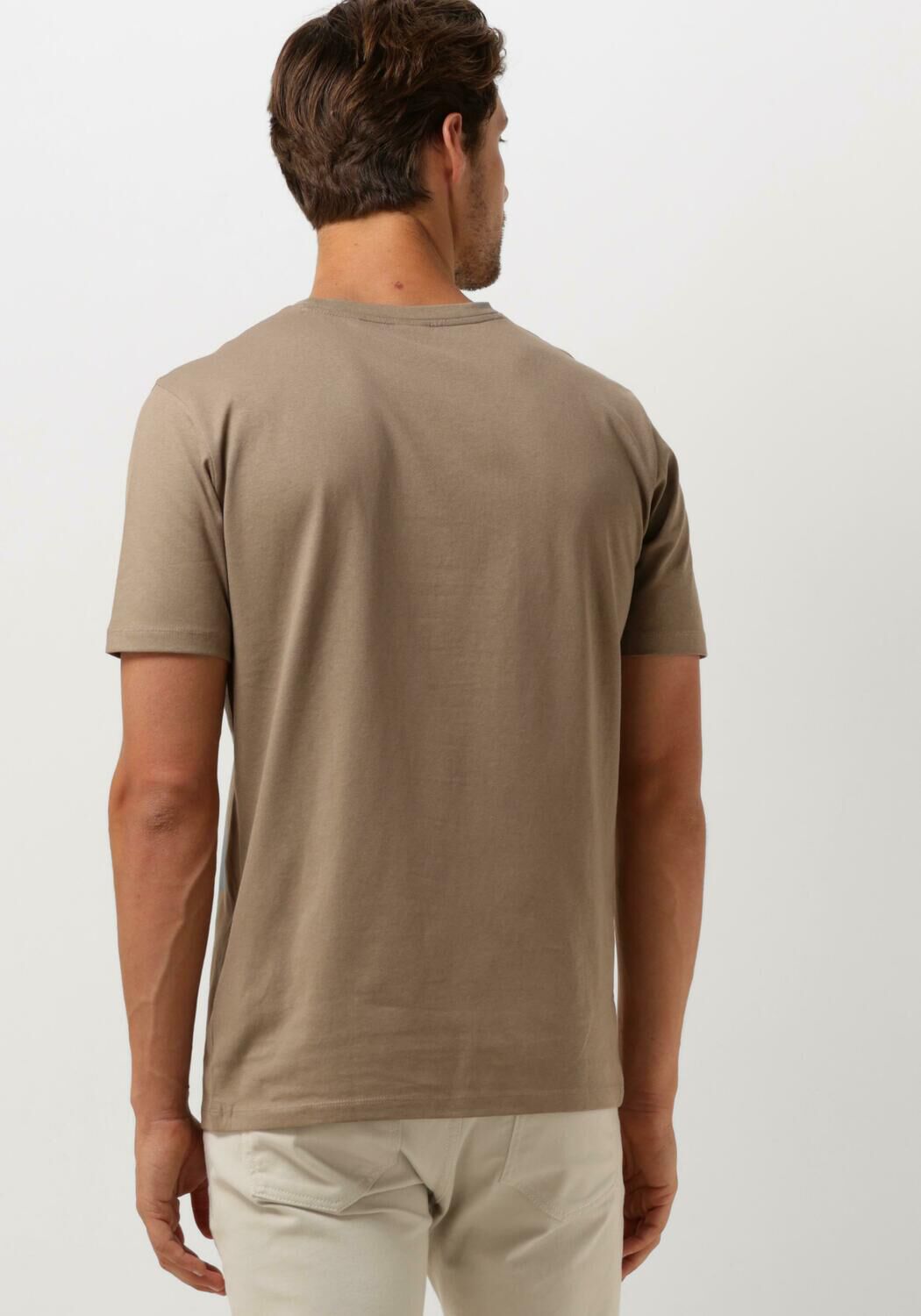 BOSS Heren Polo's & T-shirts Tales Bruin