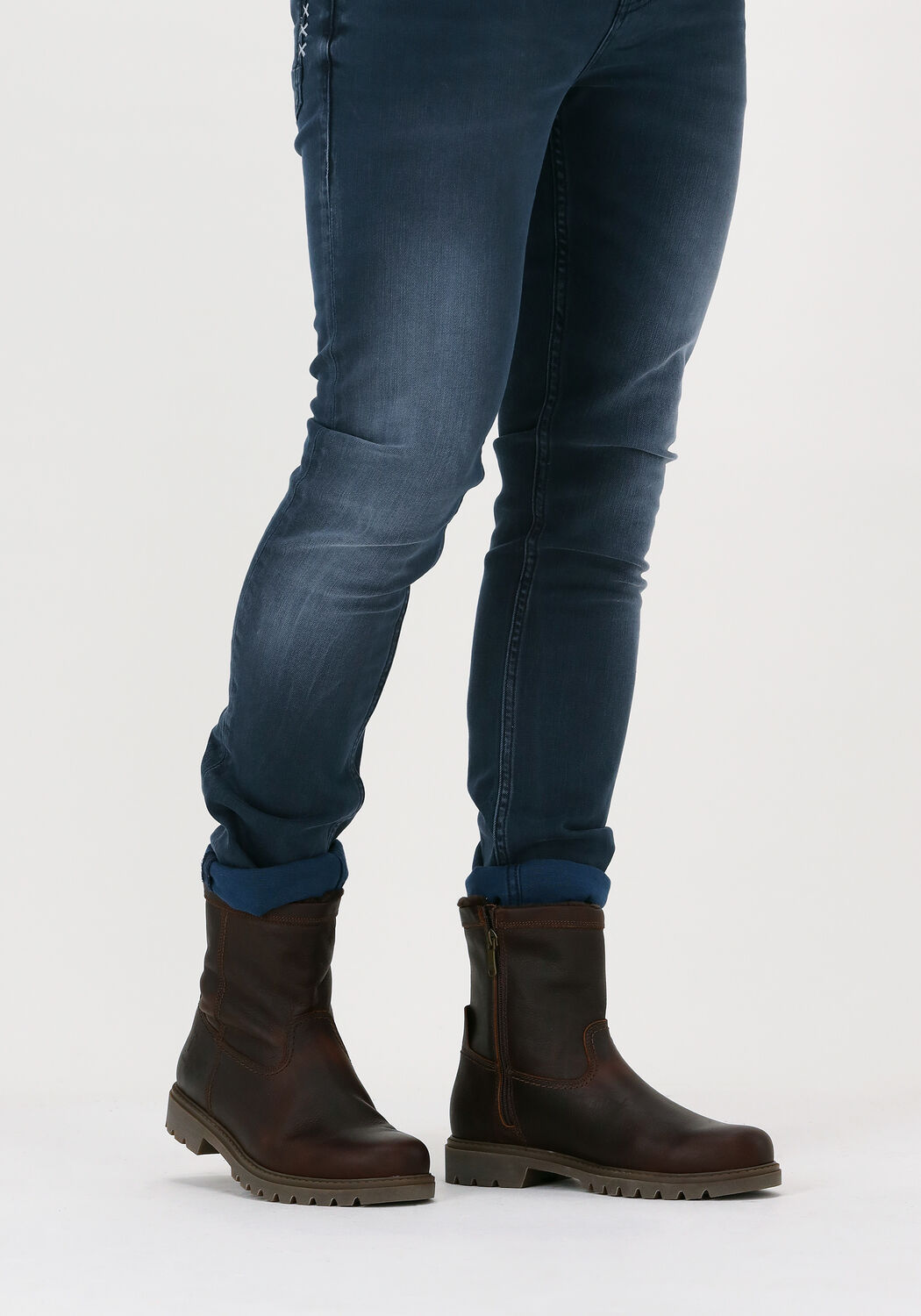Bruine PANAMA JACK Enkelboots FEDRO C13 Omoda