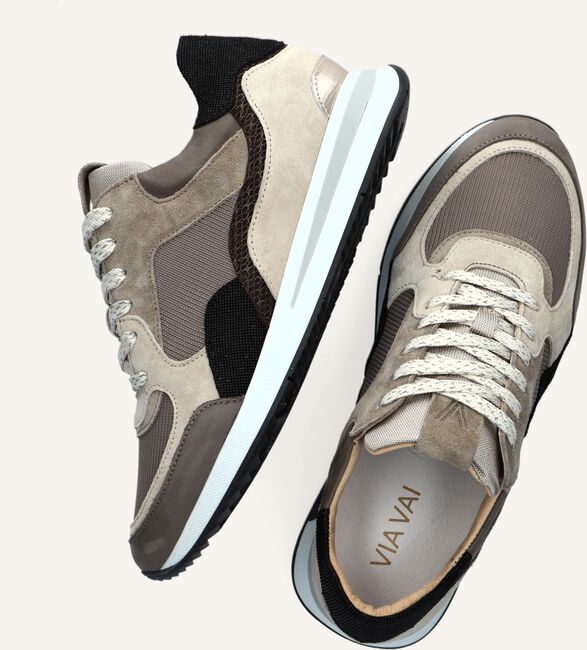 Taupe VIA VAI Lage sneakers NORA SOOTH Taupe VIA VAI Lage sneakers NORA SOOTH - large
