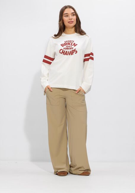 Beige PENN & INK Sweater LONGSLEEVE PRINT - large