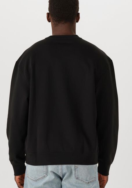 Zwarte CALVIN KLEIN Sweater LS EU BADGE 350TERRY CN SWTSHRT - large