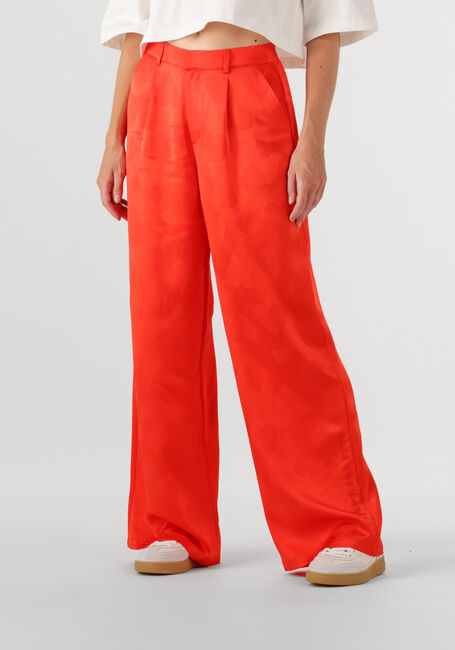 Rode ALIX THE LABEL Pantalon LADIES WOVEN HEARTS PANTS - large