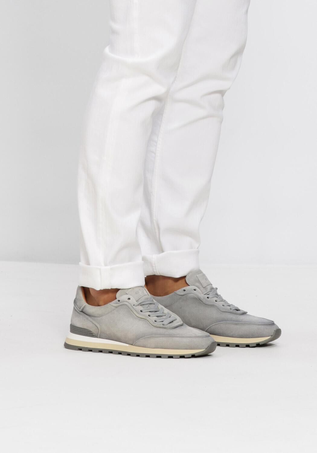 Grijze GIORGIO Lage sneakers 875108 - large