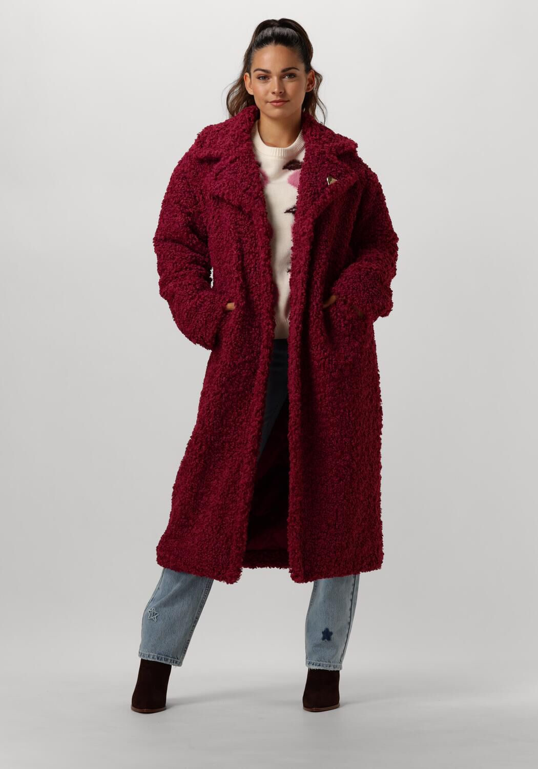 FABIENNE CHAPOT Dames Jassen Nicole Coat Roze