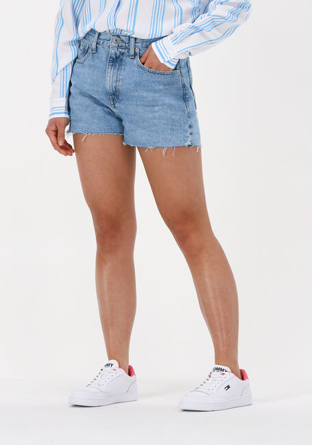 Lichtblauwe TOMMY JEANS Broeken HOTPANT - large