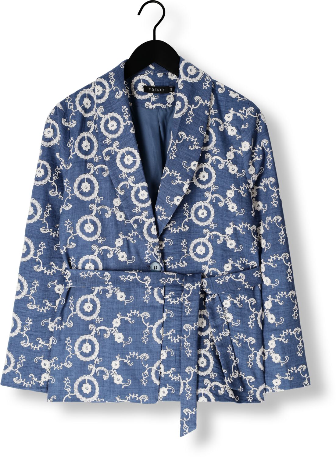 YDENCE Dames Blazers Kimono Kelly Blauw