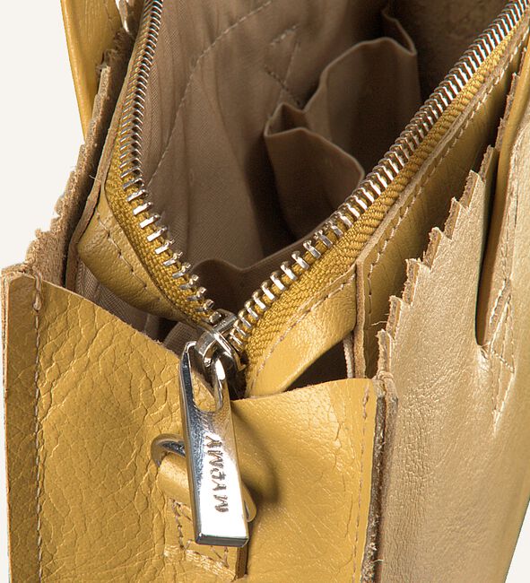 Gele MYOMY Schoudertas MY PAPER BAG HANDBAG MINI Gele MYOMY Schoudertas MY PAPER BAG HANDBAG MINI - large