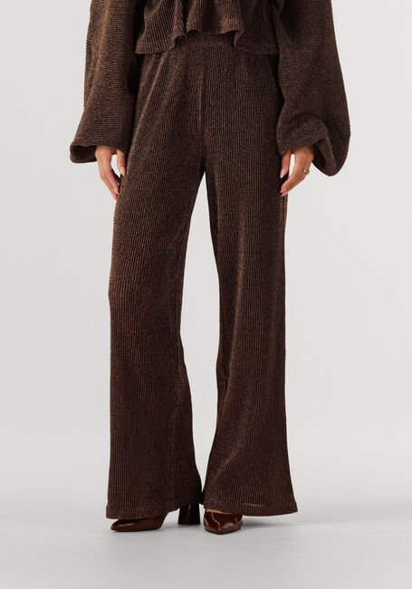 Bruine NOTRE-V Wijde broek NV-GILLIAN - large