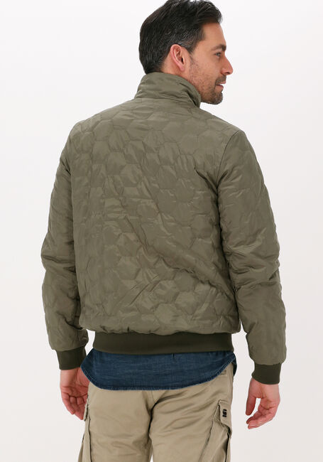 Olijf PME LEGEND Gewatteerde jas BOMBER JACKET RAIDER II TAFFETAR - large