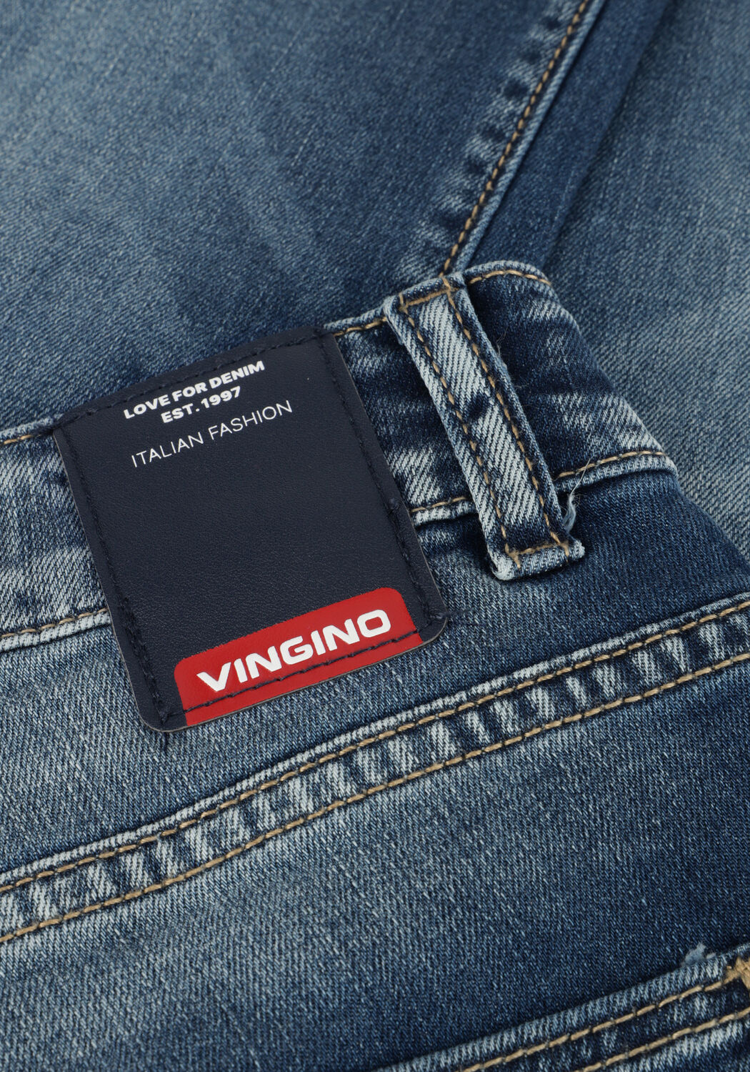 VINGINO Jongens Jeans Diego Donkerblauw