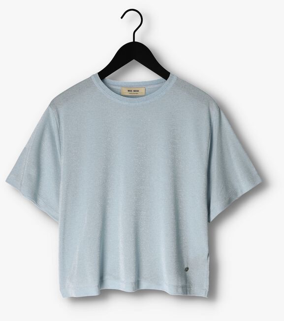Lichtblauwe MOS MOSH T-shirt KIT SS TEE - large